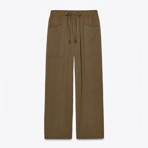 Zara wide leg ankle pants - XL